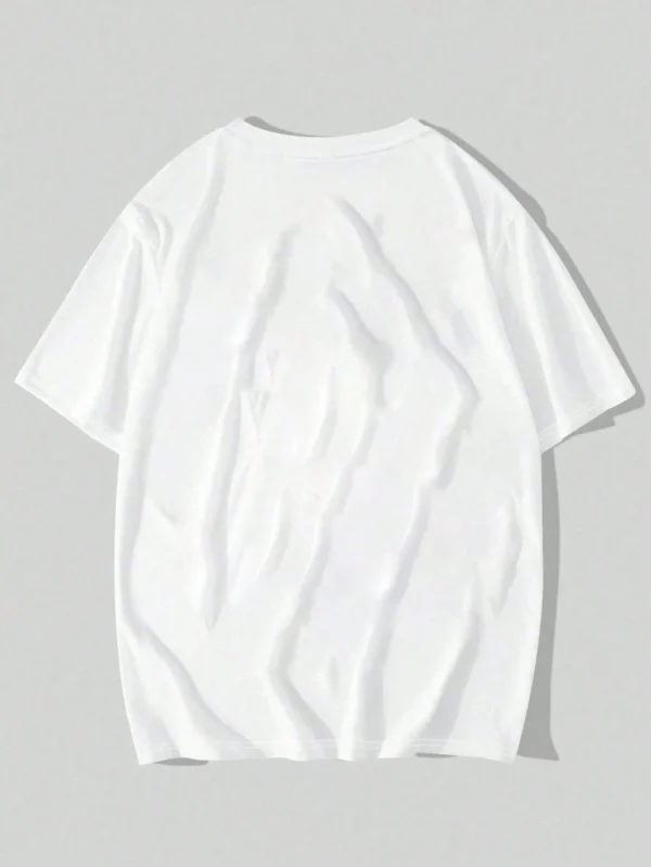 Camiseta estampada con letras los angeles. Talla L - Imagen 2