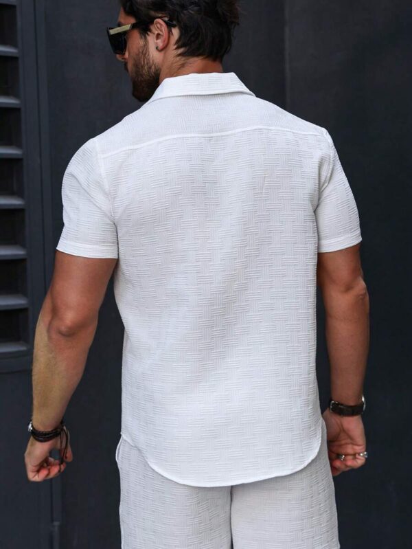 Camisa de manga corta estilo playa. Talla XXL - Imagen 2