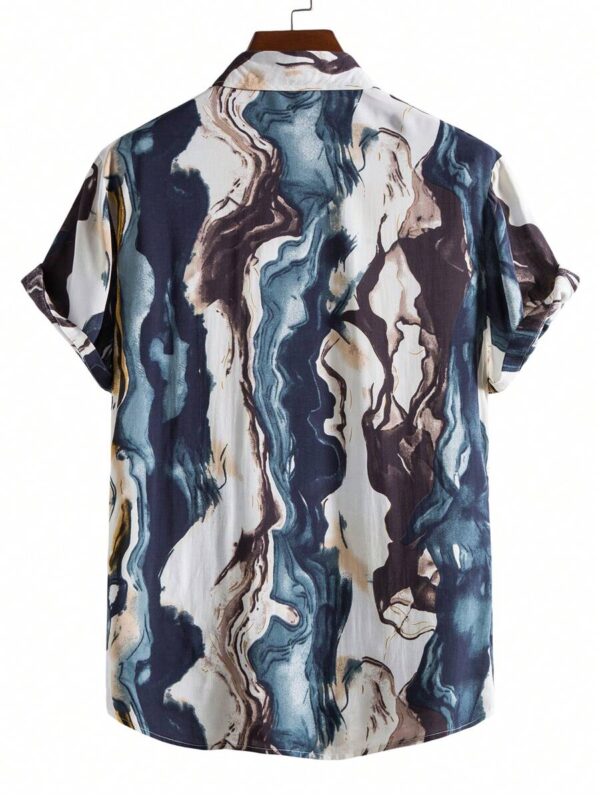 Camisa hawaiana casual estampada. Talla XL - Imagen 2