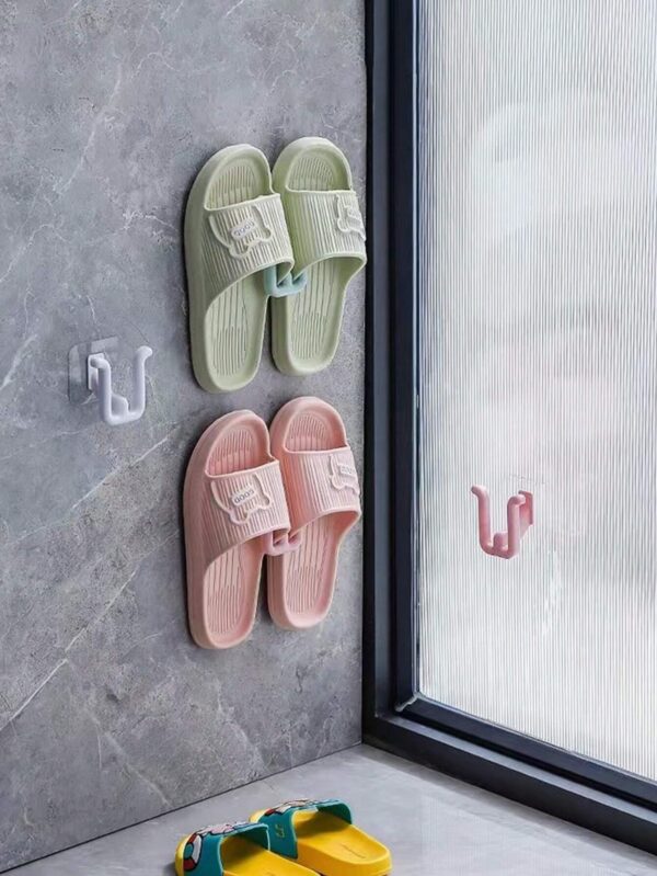 Gancho para la ducha, el baño, el inodoro, el drenaje, almacenamiento de zapatillas. 2 pzas. - Imagen 3