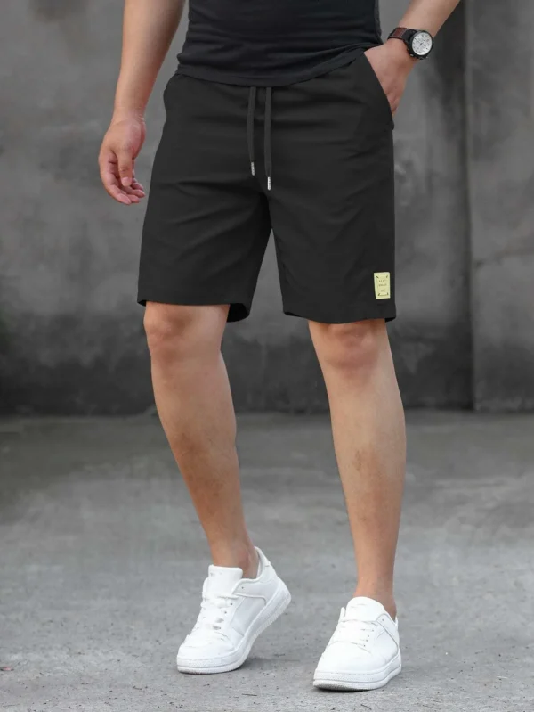 Shorts color negro casual/deportivo. Talla XXL