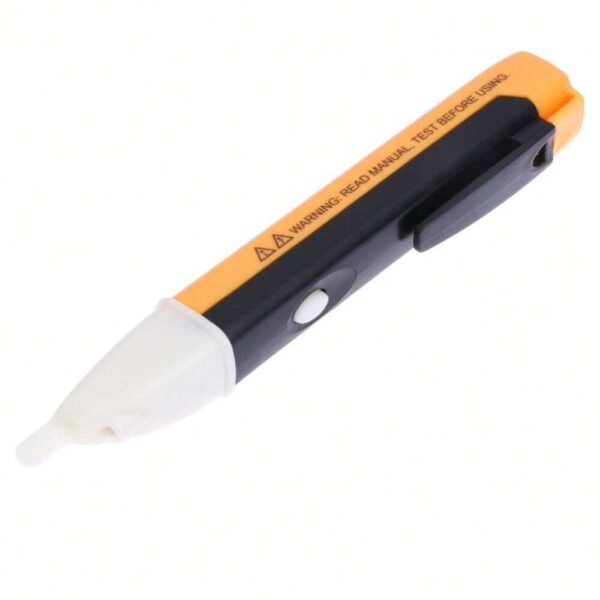 Pluma detectora de voltaje sin contacto con linterna led, alarma de luz y sonido
