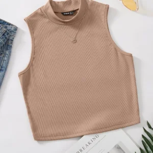 Top tank beige individual. Talla L