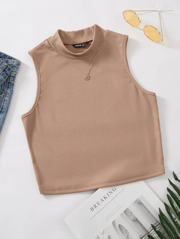 Top tank beige individual. Talla L