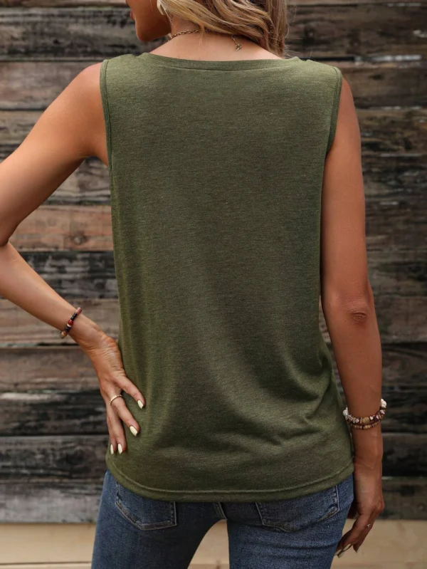 Blusa sin mangas con bolsillo. Talla M - Imagen 2