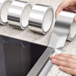 Cinta adhesiva de aluminio impermeable. 5 metros