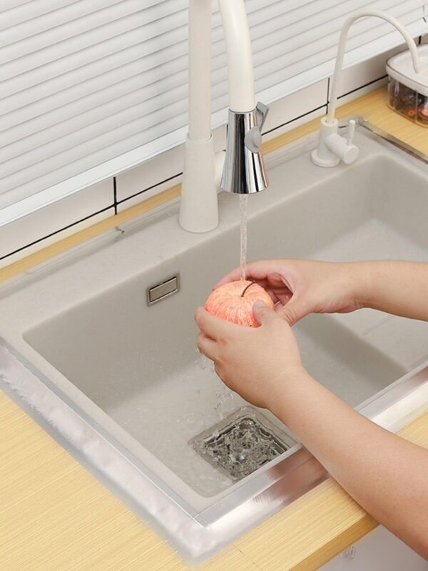 Cinta de aluminio adhesiva para tarja, anti moho que cuida los materiales - Imagen 2