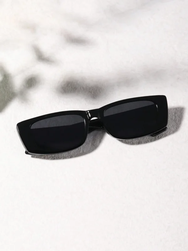 Gafas modernas unisex - marco grueso negro