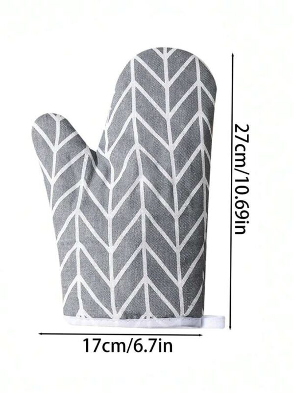 Guantes para cocina color gris - Imagen 2