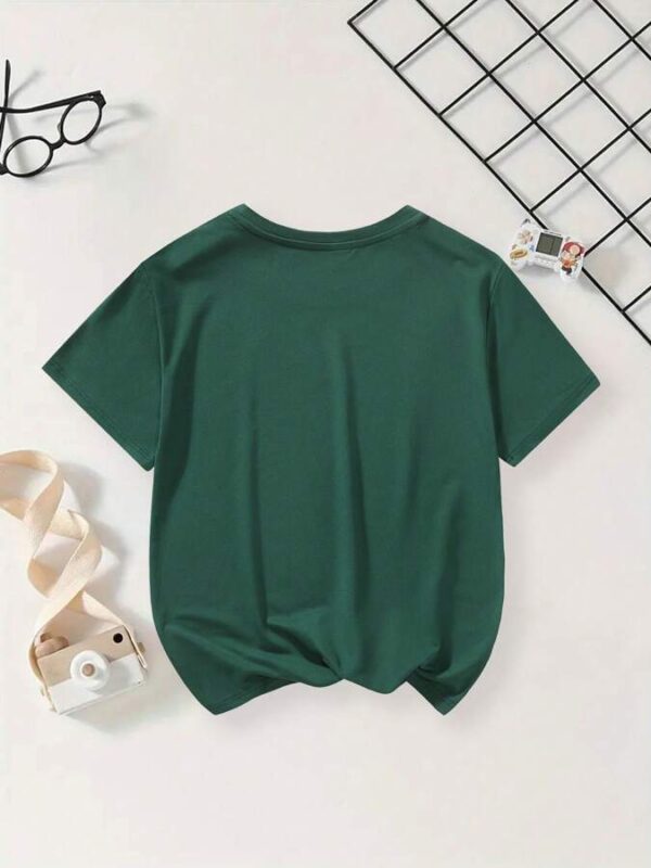 Playera Jesus Loves Me verde (13-14 años) - Imagen 2