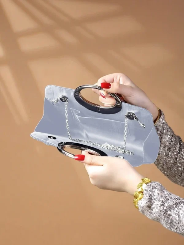 Bolso de mano metálico - Imagen 2